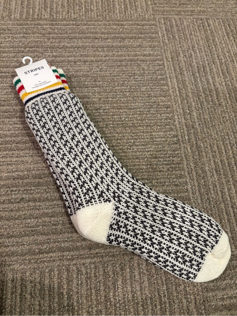 Hudson’s Bay Company HBC Cottage Reading Cozy Socks